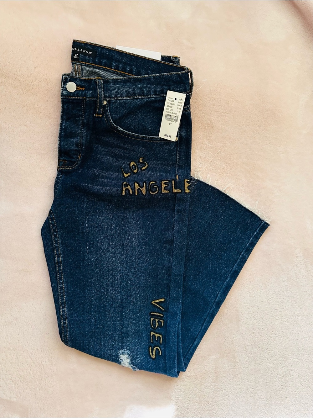 Kendall & Kylie Boyfriend Jeans NWT Size 27